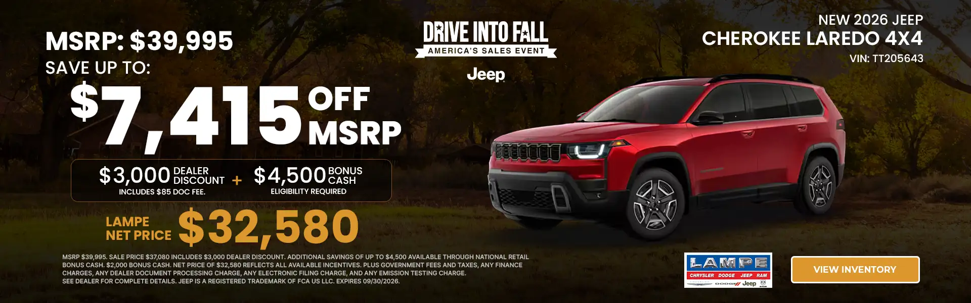 NEW JEEP CHEROKEE