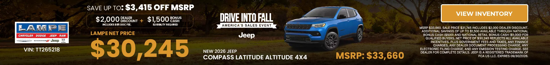 NEW 2026 JEEP COMPASS