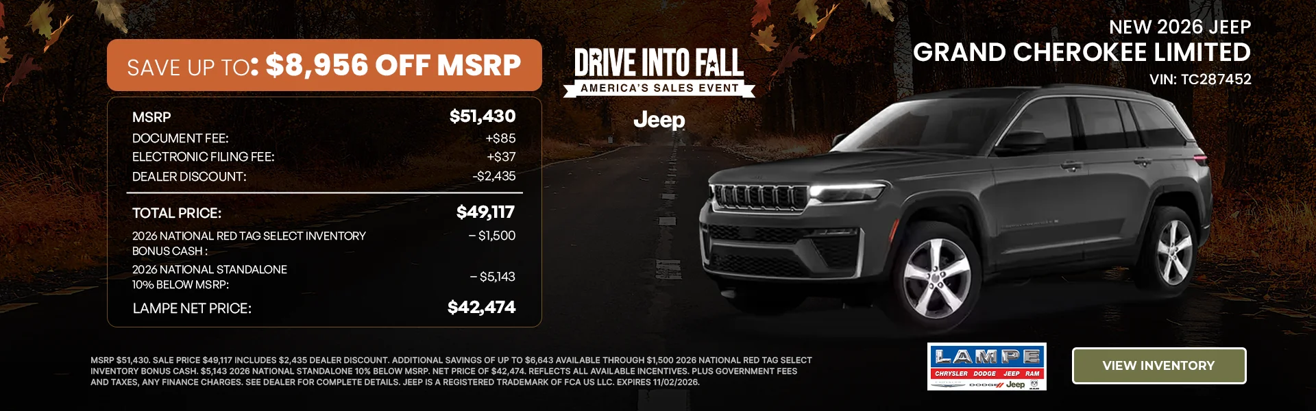 NEW 2026 JEEP GRAND CHEROKEE LIMITED