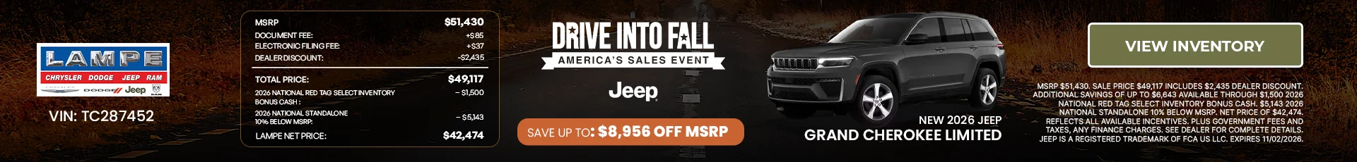 NEW 2026 JEEP GRAND CHEROKEE LIMITED